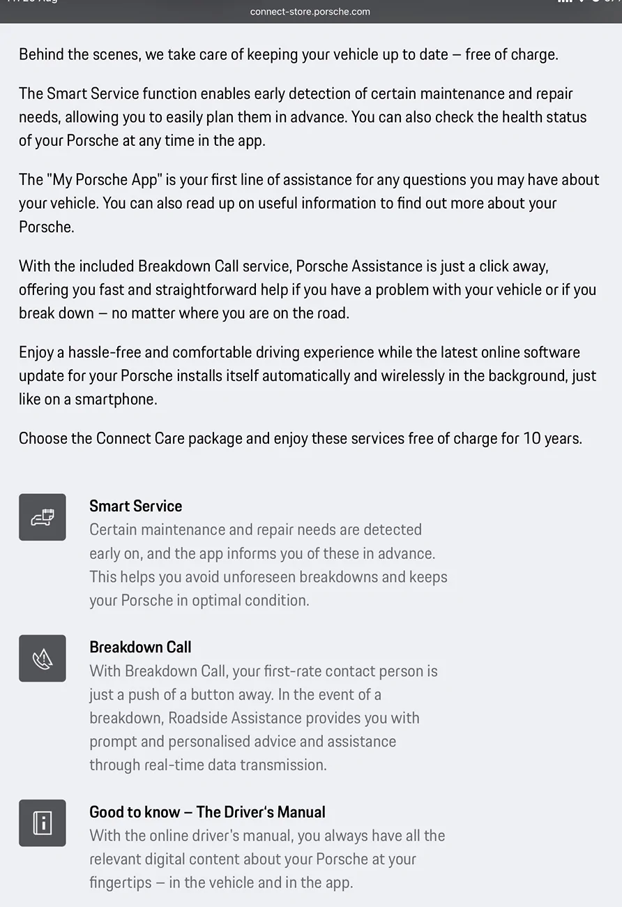 Porsche Taycan Do I really need to pay $27/month to see my Taycan’s range on my phone? IMG_0163
