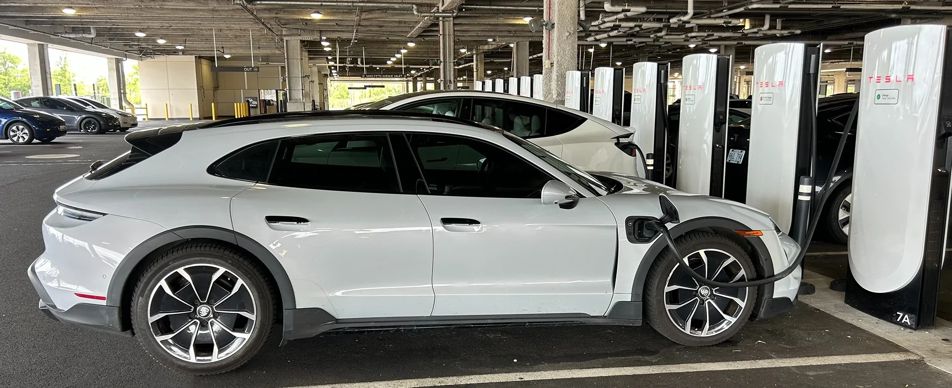 Porsche Taycan VW Group EVs to Get Tesla Supercharger Access September 9, 2025 IMG_1016