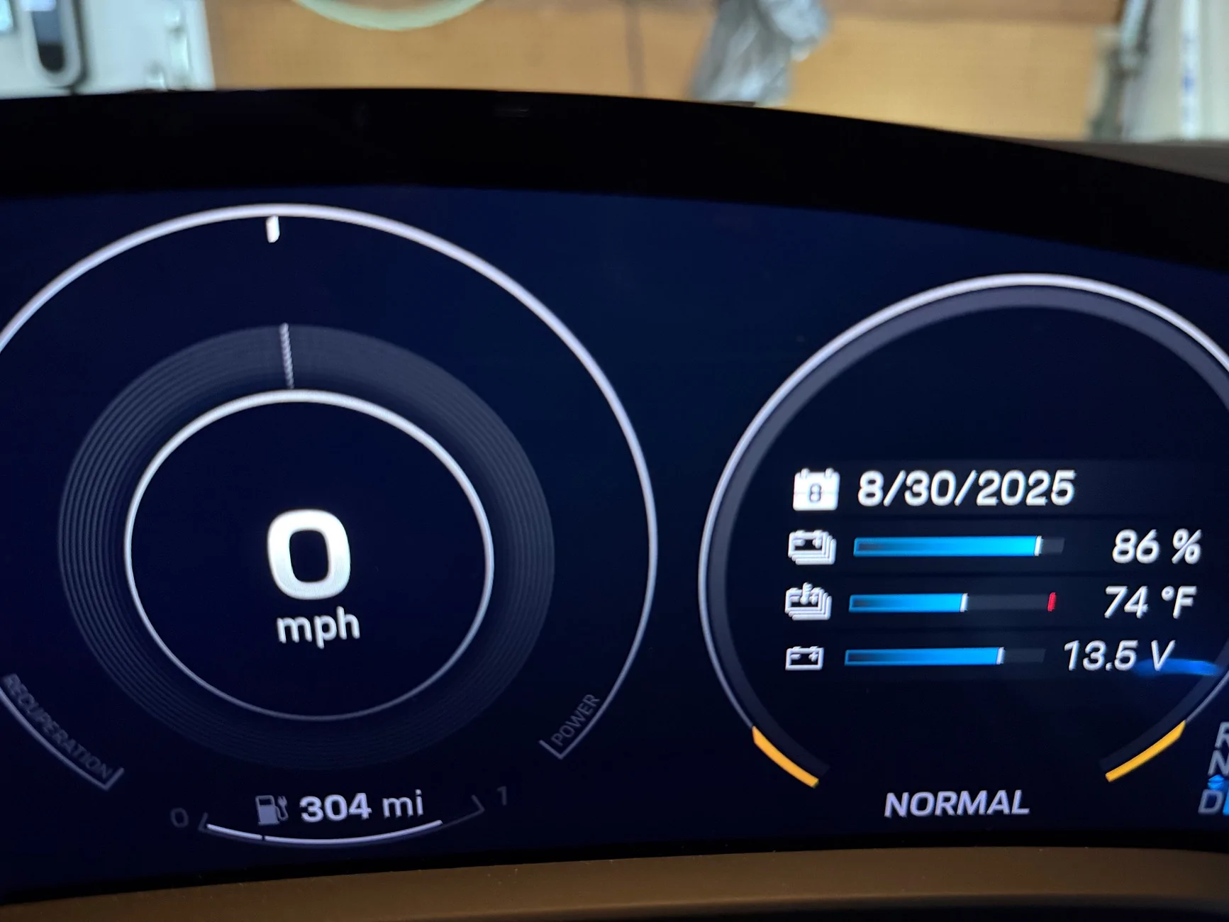 Porsche Taycan Four years in - my best range number yet! IMG_1630