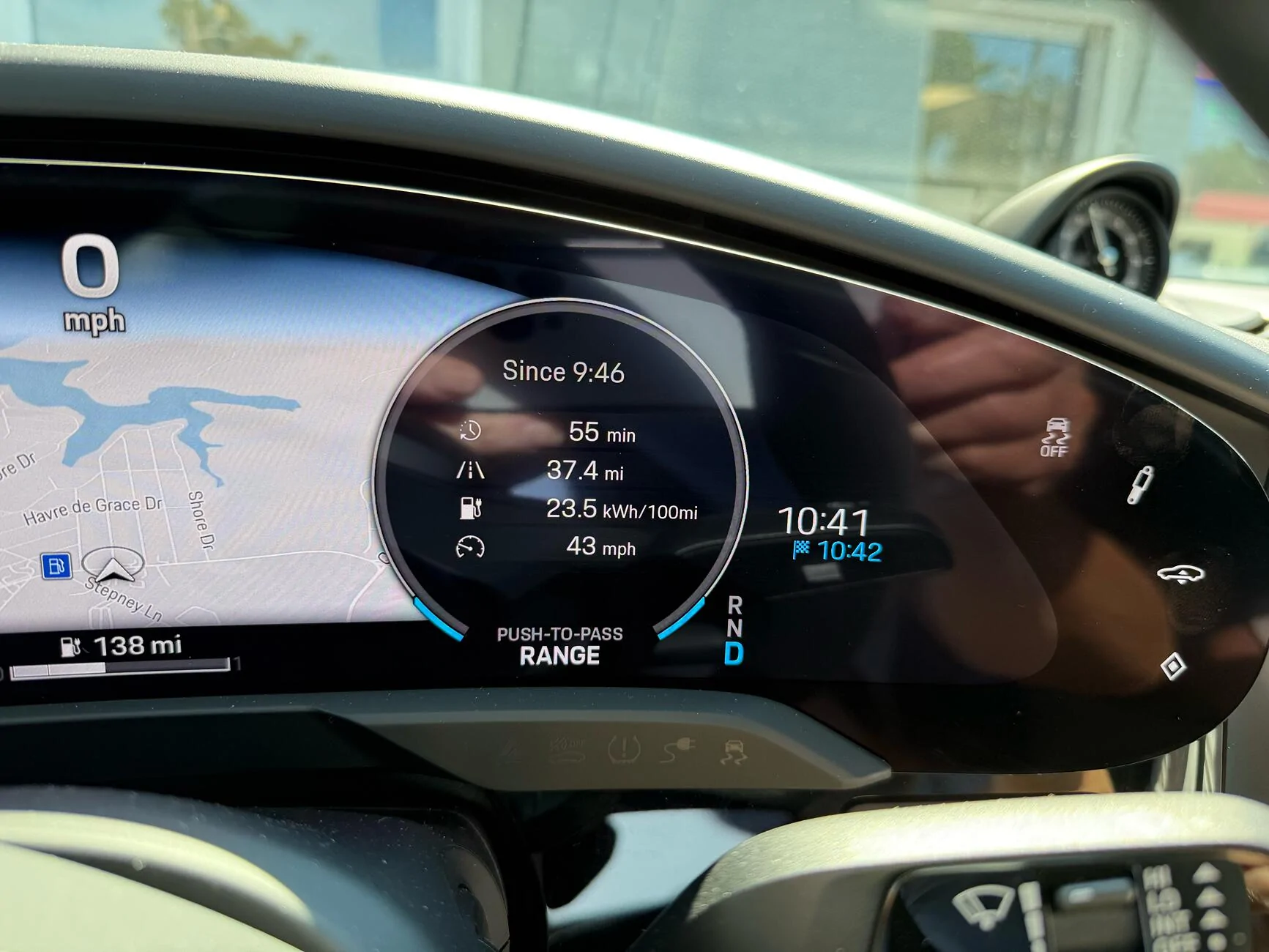 Porsche Taycan Can you beat this consumption reading? tempImagedMBveF