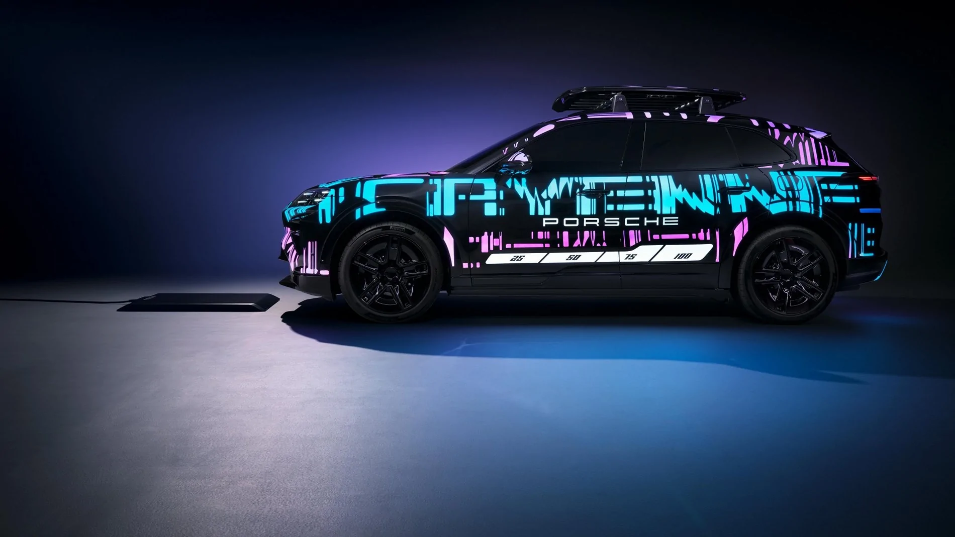 Porsche Taycan “Porsche Cayenne Electric gets radical wireless charging tech” IMG_6851
