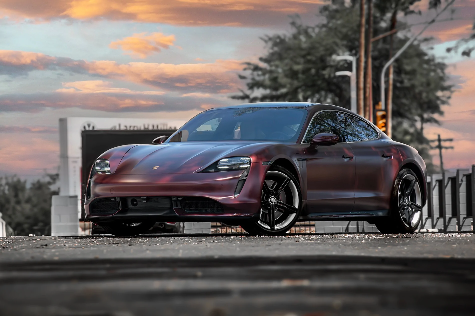 Porsche Taycan Full exterior PPF Porsche1