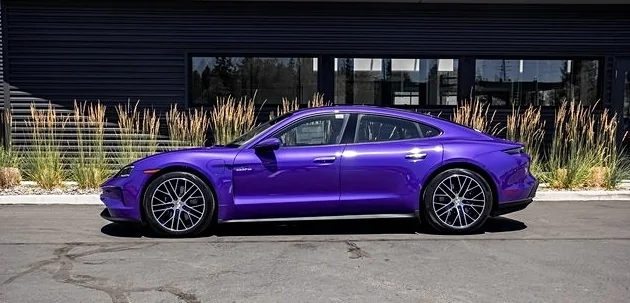 Porsche Taycan PURPLE SKY METALLIC Taycan Club IMG_4549