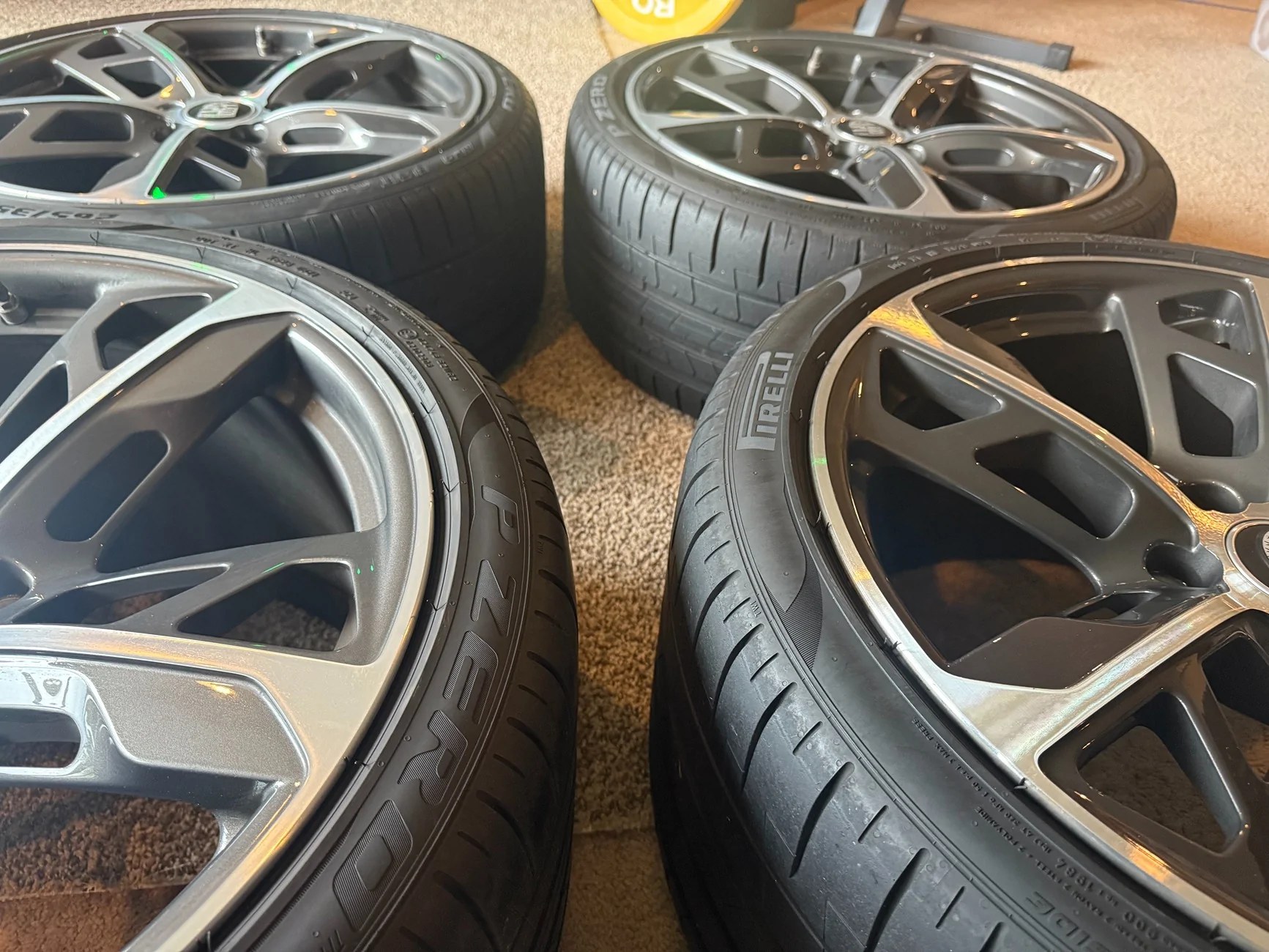 Porsche Taycan $5800 Cross Turismo Design 21" Wheelset w/ Pirelli P-Zero IMG_3798