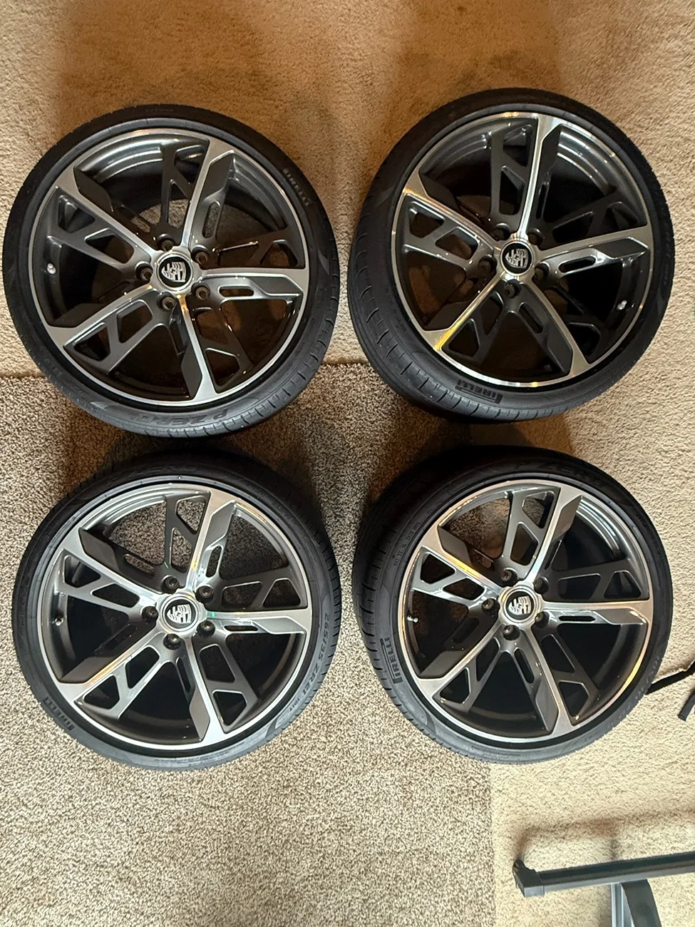 Porsche Taycan $5800 Cross Turismo Design 21" Wheelset w/ Pirelli P-Zero IMG_3791