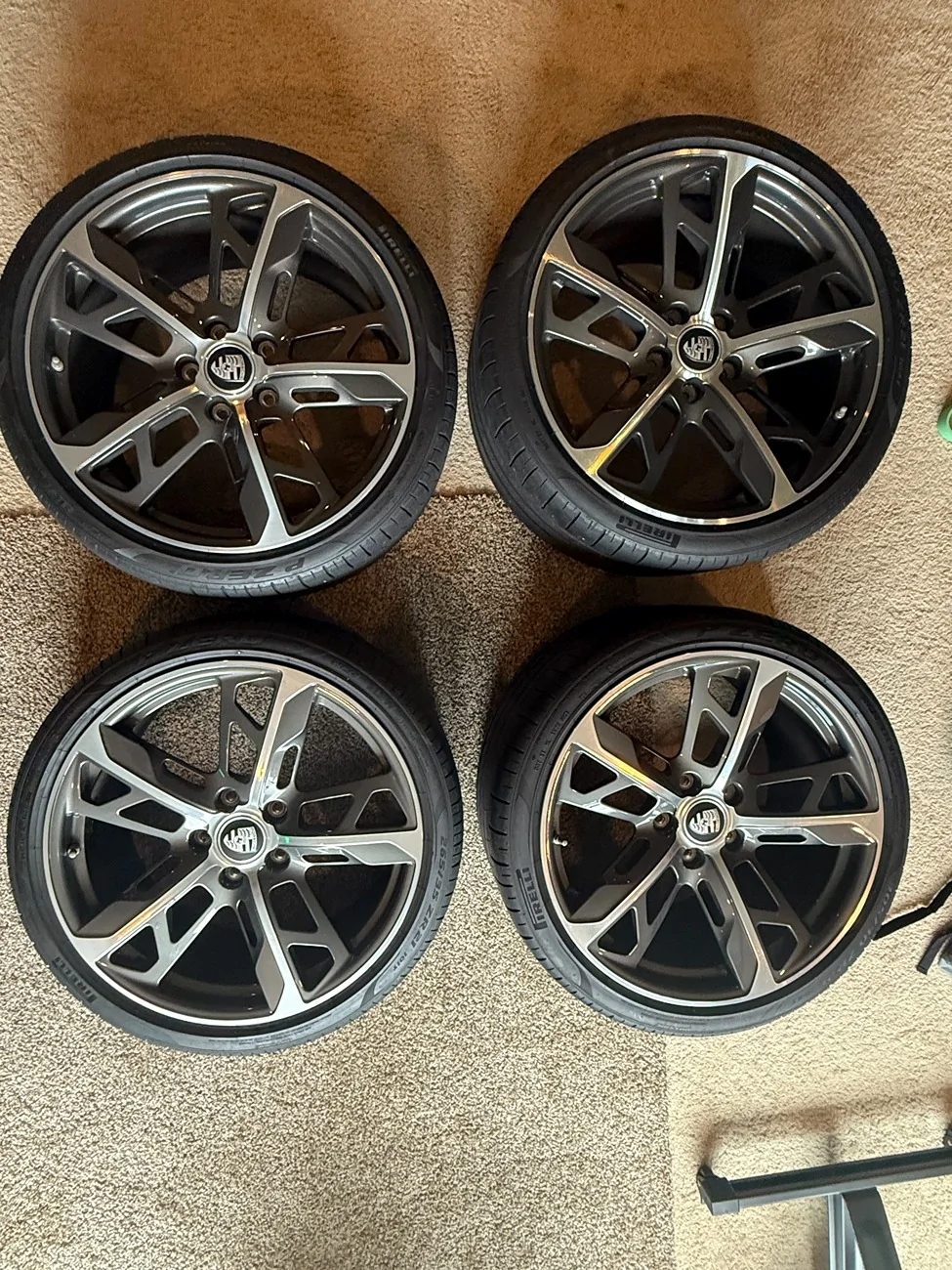 Porsche Taycan $5800 Cross Turismo Design 21" Wheelset w/ Pirelli P-Zero IMG_3792
