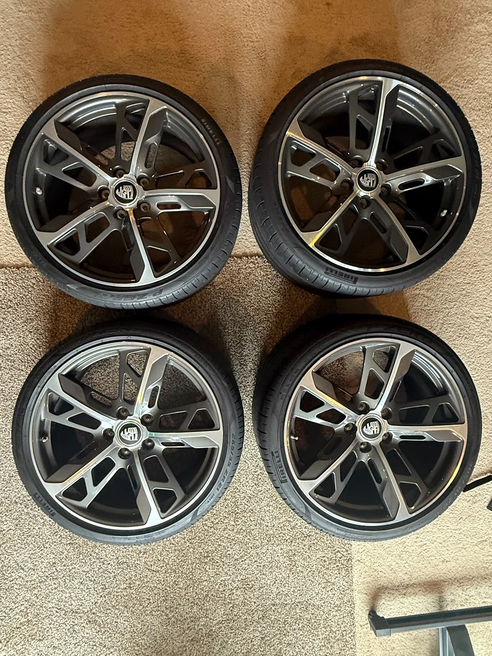Porsche Taycan $5800 Cross Turismo Design 21" Wheelset w/ Pirelli P-Zero IMG_3790