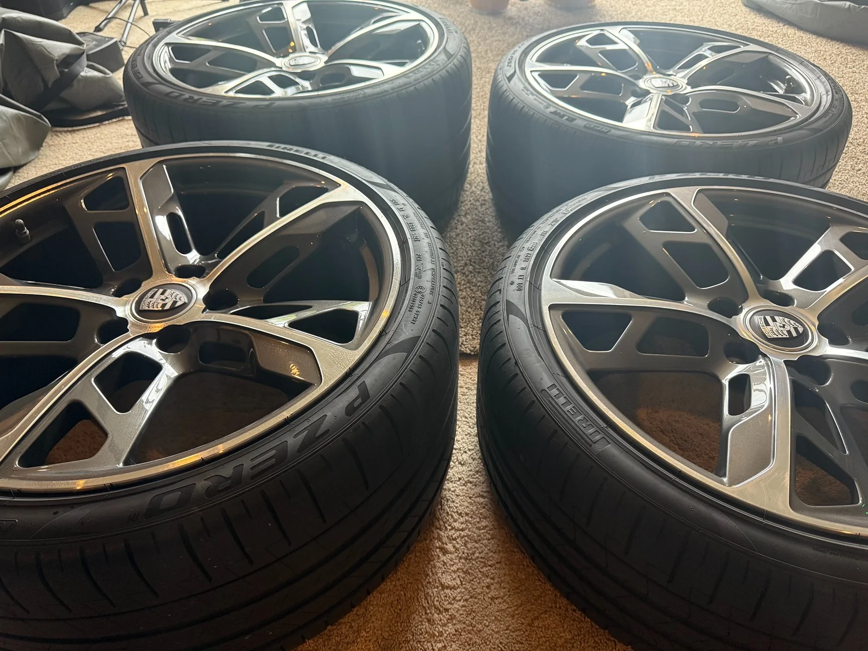 Porsche Taycan $5800 Cross Turismo Design 21" Wheelset w/ Pirelli P-Zero IMG_3800