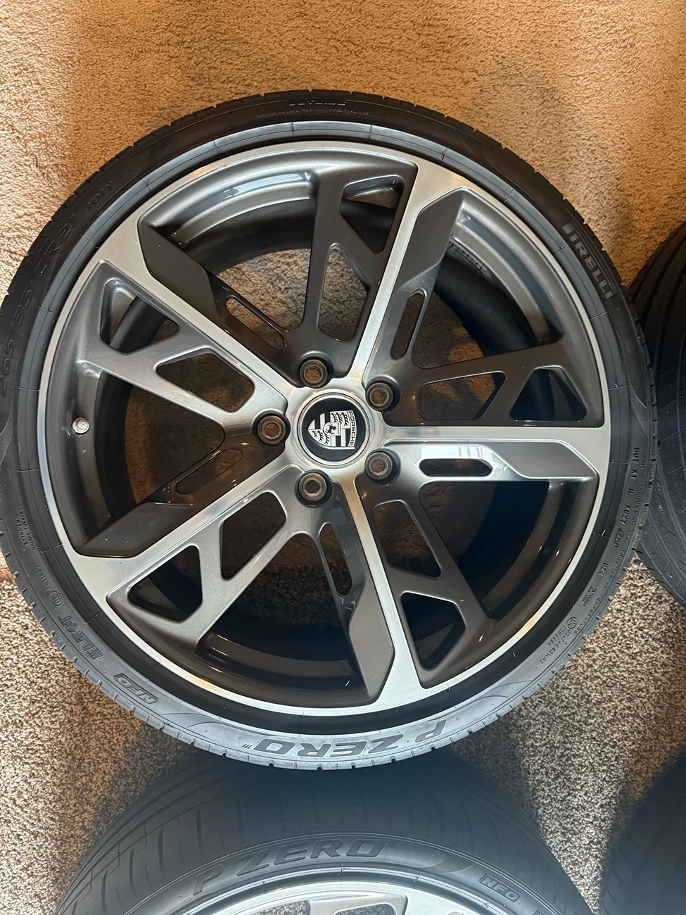 Porsche Taycan $5800 Cross Turismo Design 21" Wheelset w/ Pirelli P-Zero IMG_3794