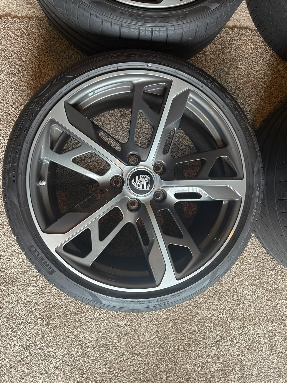 Porsche Taycan $5800 Cross Turismo Design 21" Wheelset w/ Pirelli P-Zero IMG_3793