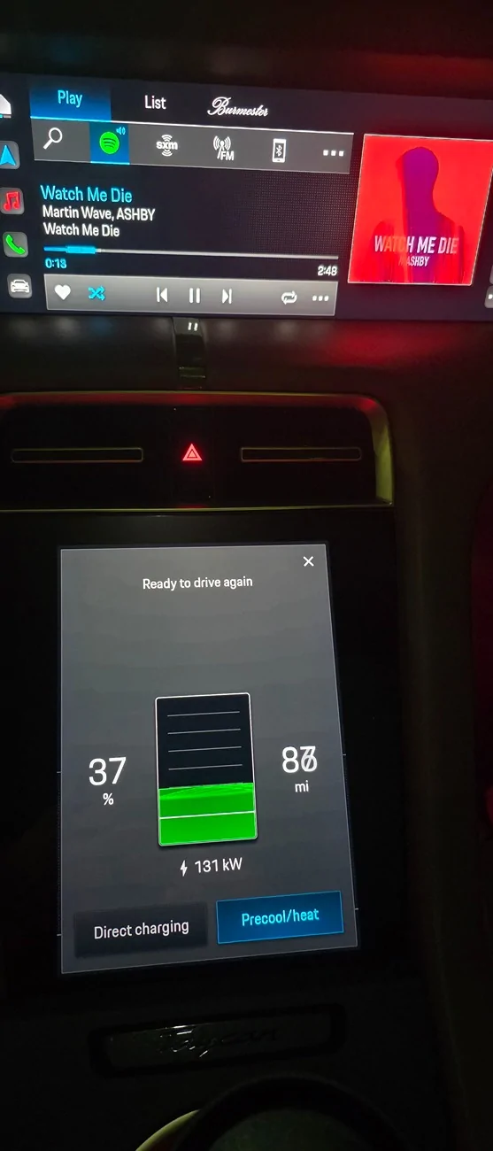 Porsche Taycan Tell us your Tesla Supercharger experience 20250919_202052
