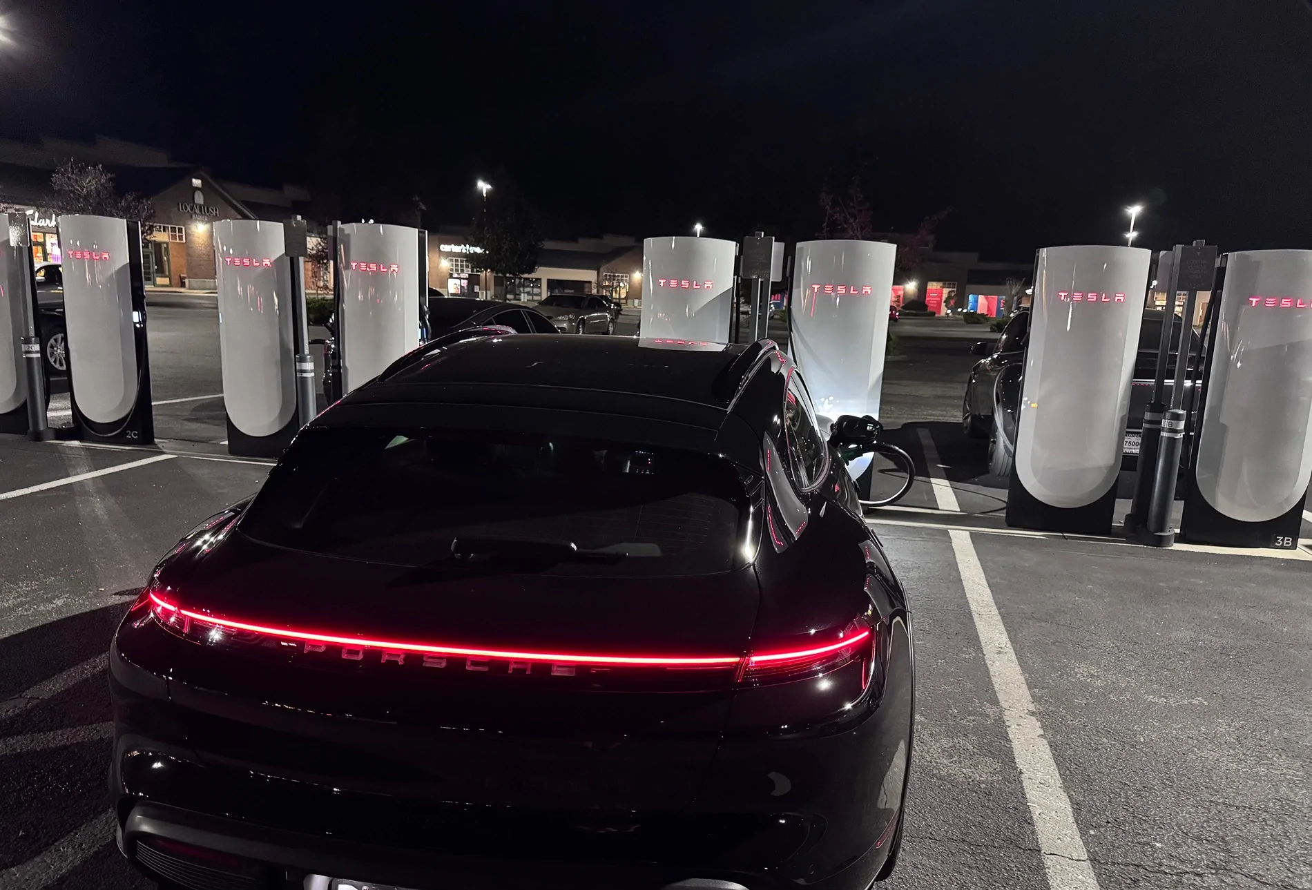 Porsche Taycan Tell us your Tesla Supercharger experience IMG_4161