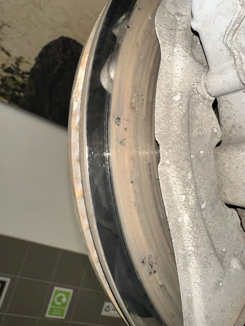 Porsche Taycan PSCB Service Life and Replacement Cost IMG_9915