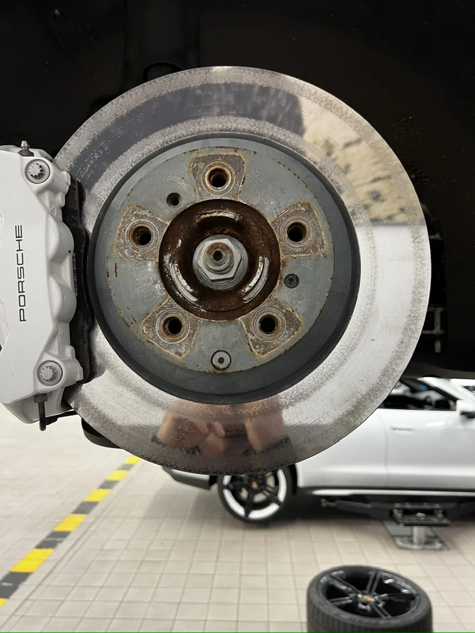 Porsche Taycan PSCB Service Life and Replacement Cost IMG_9873