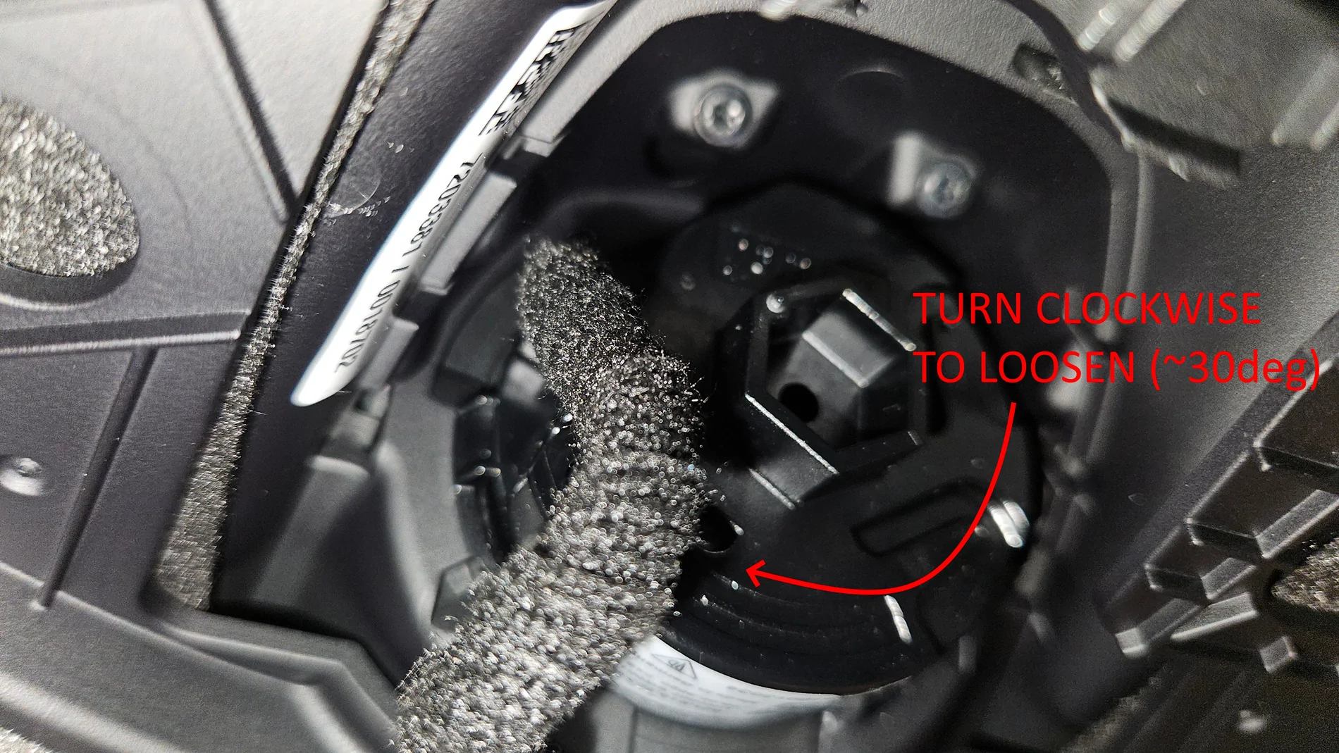 Porsche Taycan Install Porsche design sub-second clock 20250930_115220