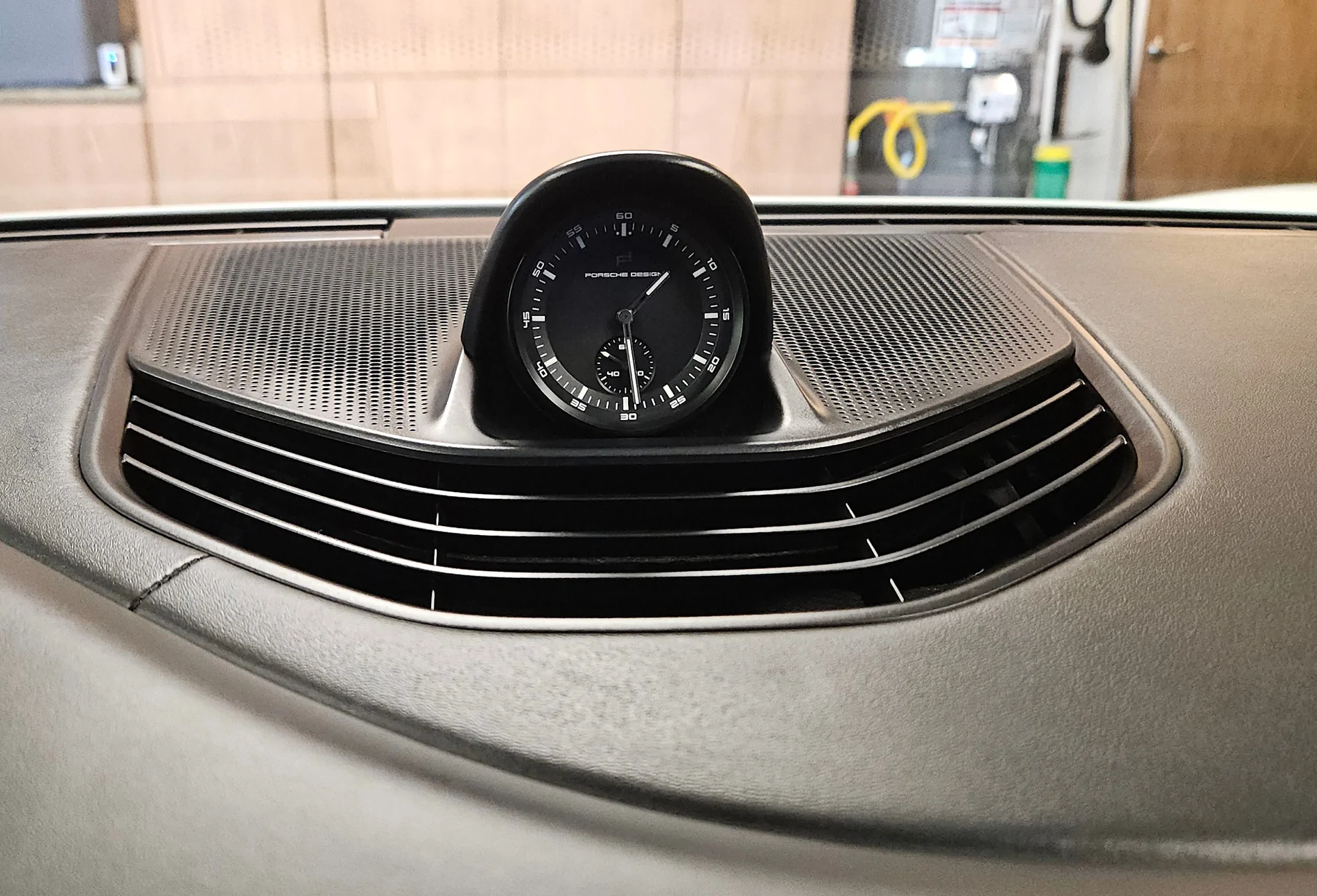 Porsche Taycan Install Porsche design sub-second clock 20250930_132852