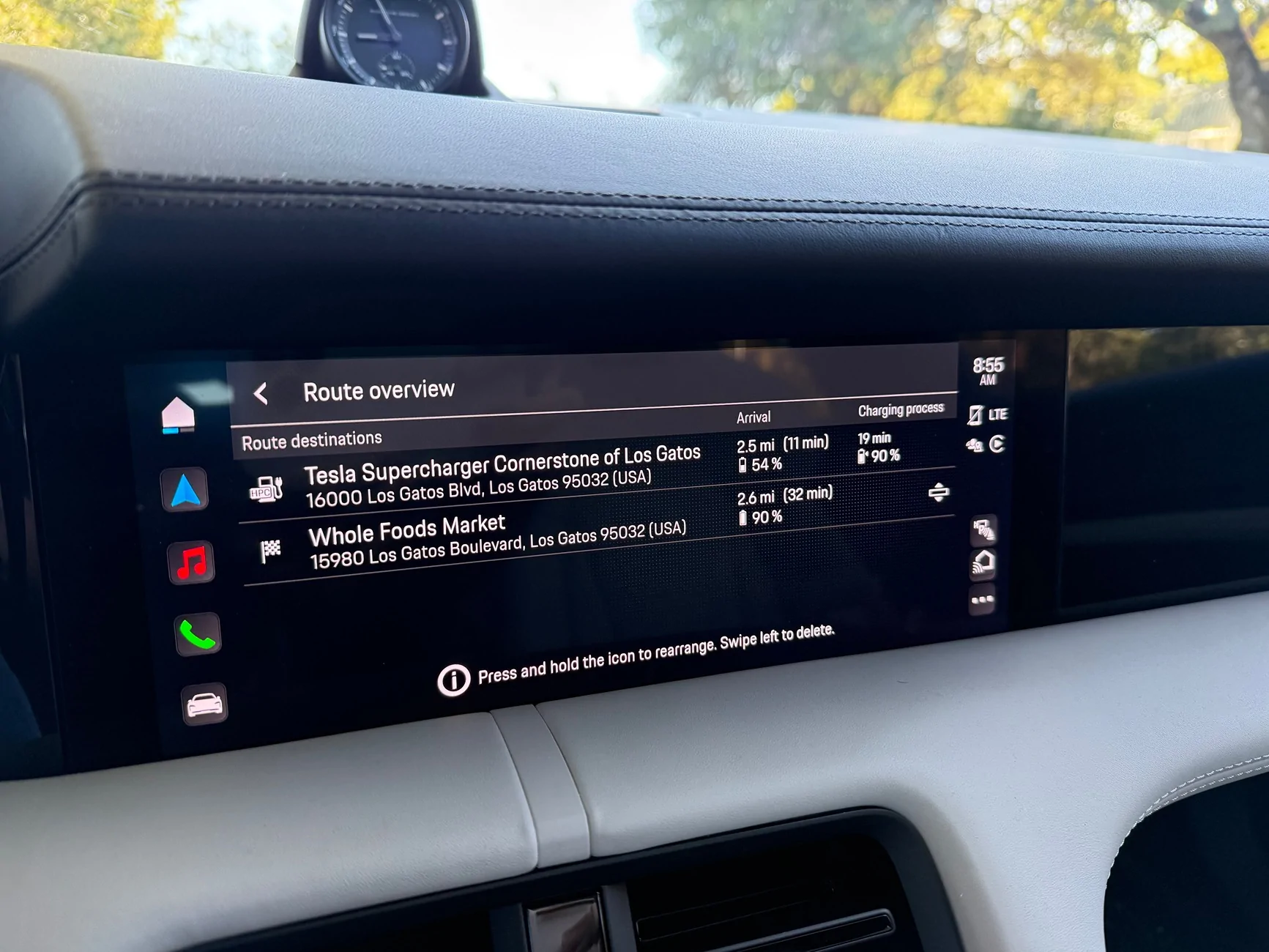 Porsche Taycan Porsche App Updated for Tesla Superchargers IMG_5367