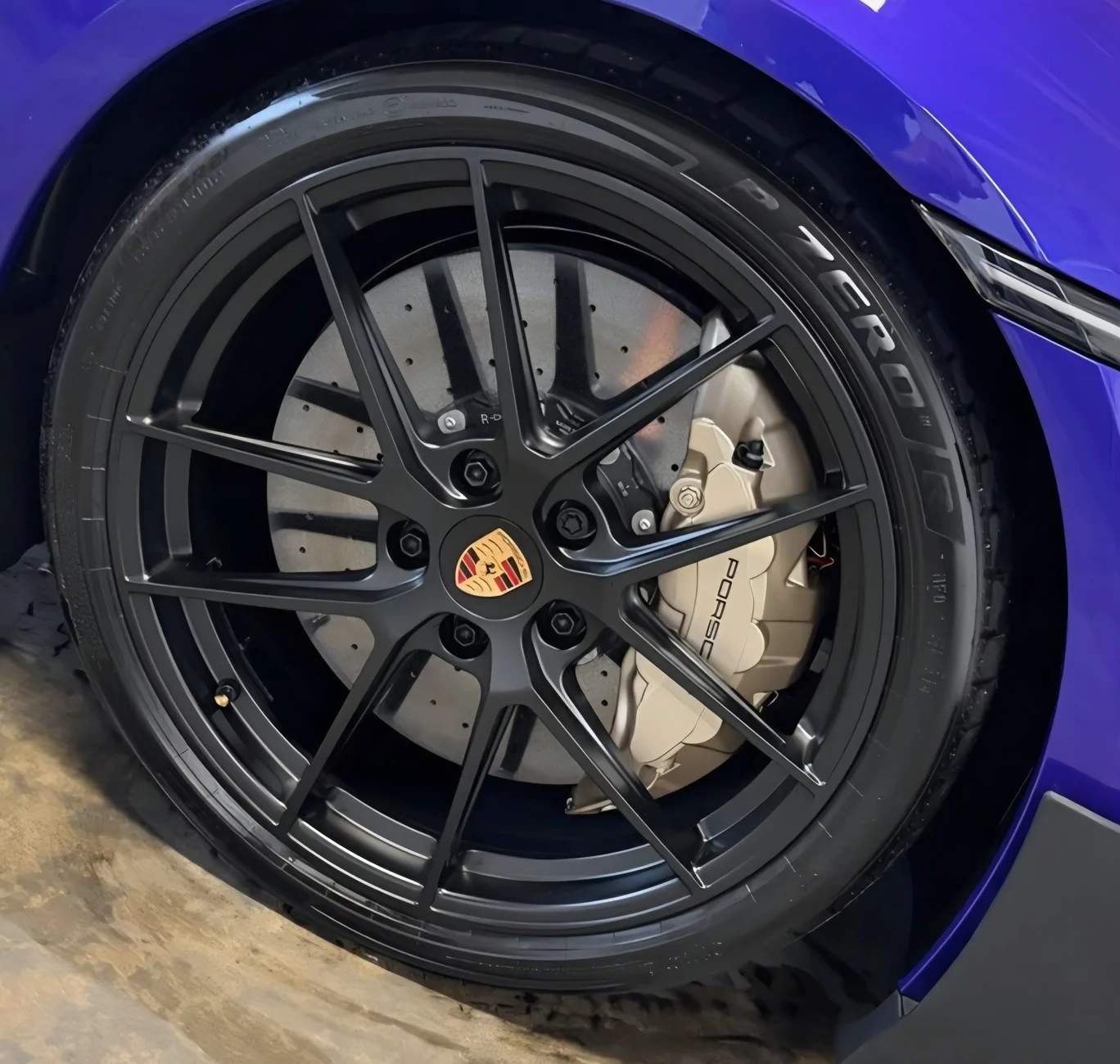 Porsche Taycan No sling tire dressing IMG_20251011_085106