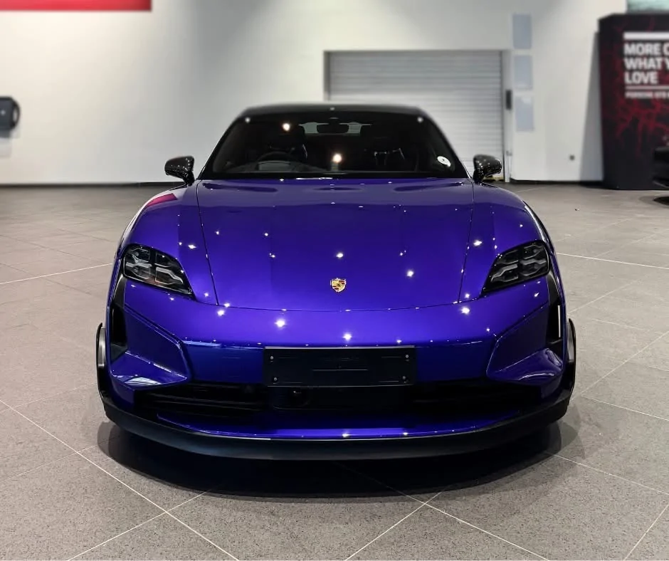 Porsche Taycan PURPLE SKY METALLIC Taycan Club IMG_8954