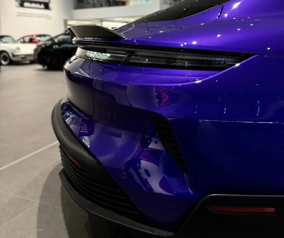 Porsche Taycan PURPLE SKY METALLIC Taycan Club IMG_8958