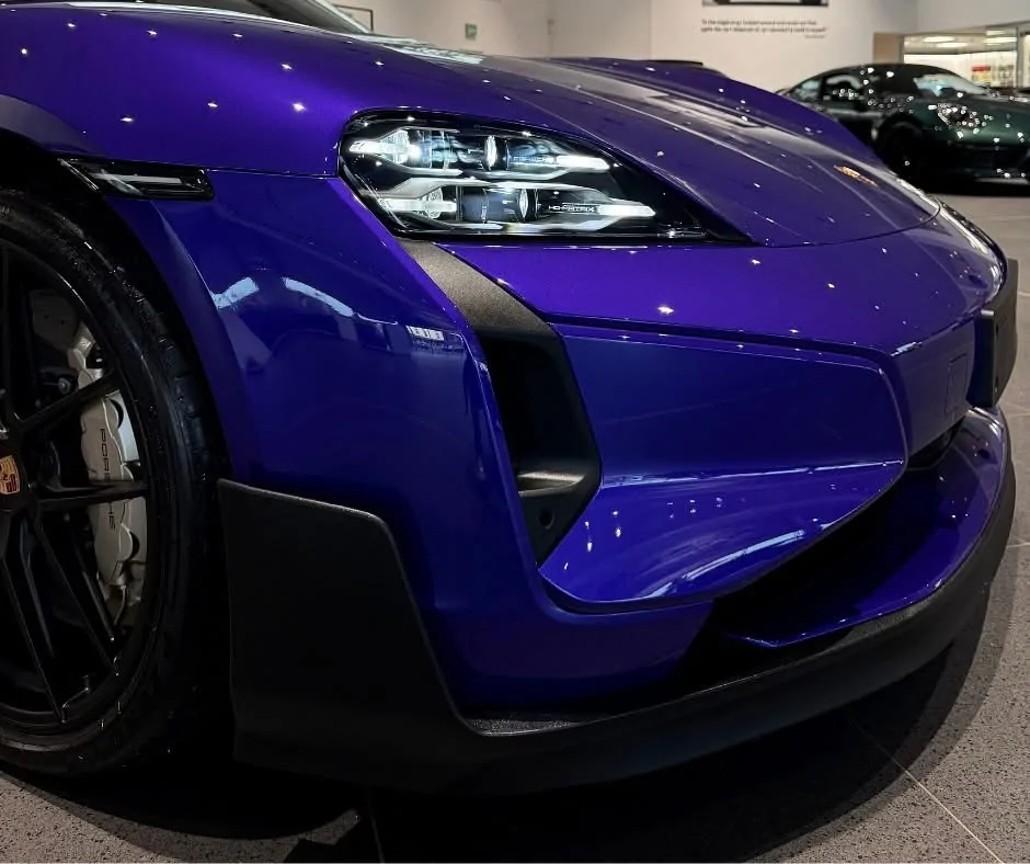 Porsche Taycan PURPLE SKY METALLIC Taycan Club IMG_8961