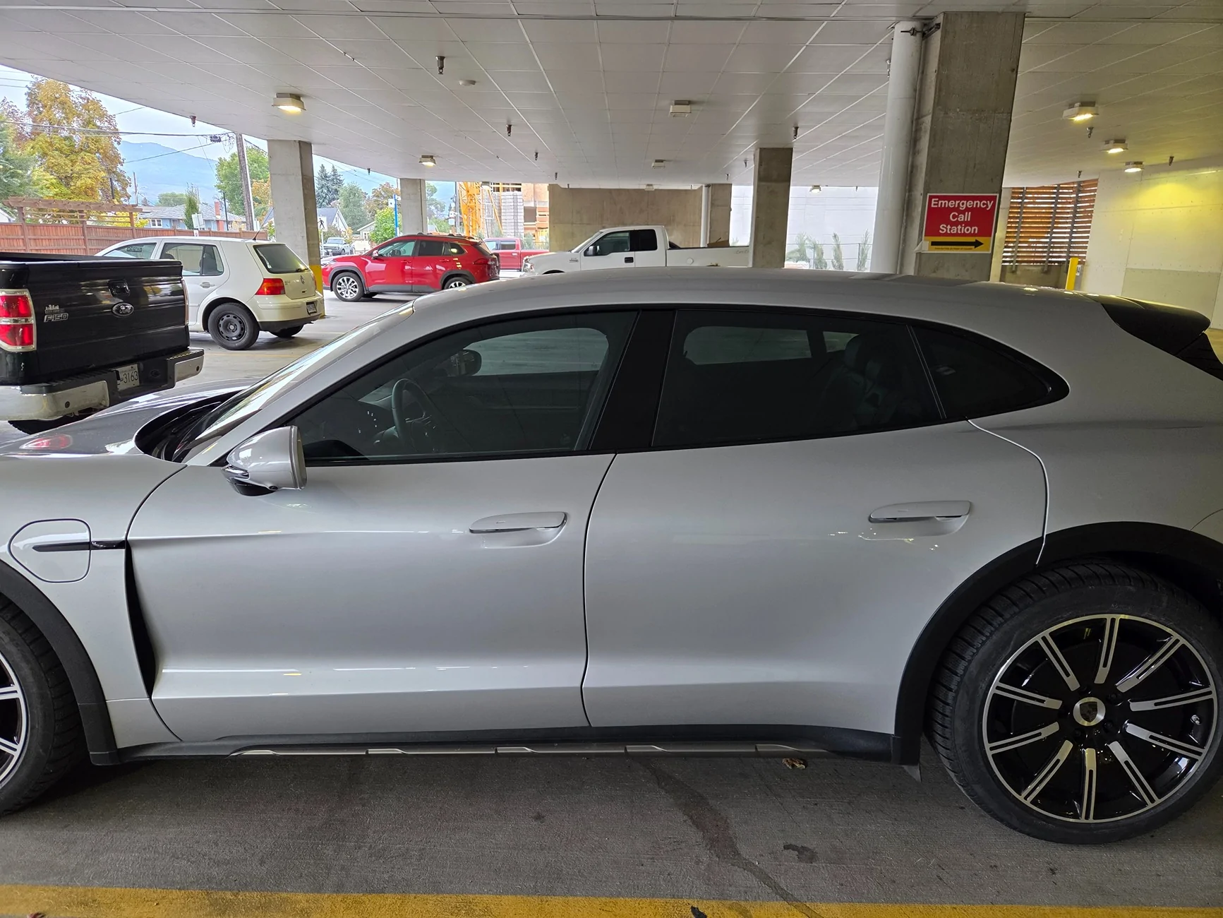 Porsche Taycan Window tint - 50% front with 35% rear (post your pics) 20251018_144617