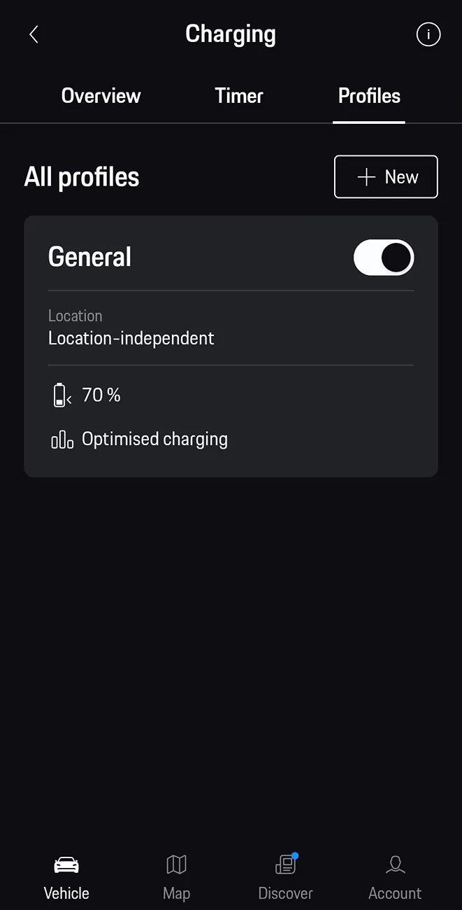Porsche Taycan Charging doesn't stop to the 80% limit set. 1000025596