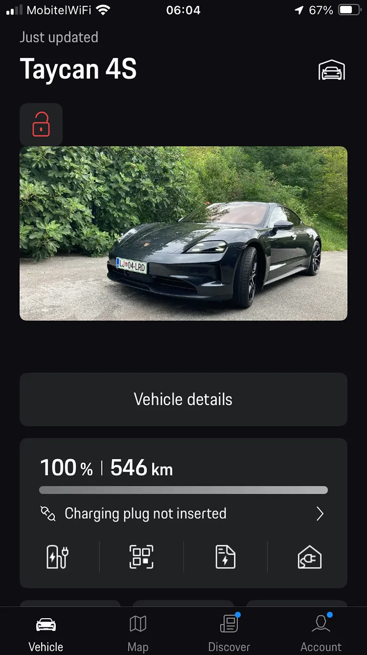 Porsche Taycan $100 says my 2021 has more range than yours IMG_3404