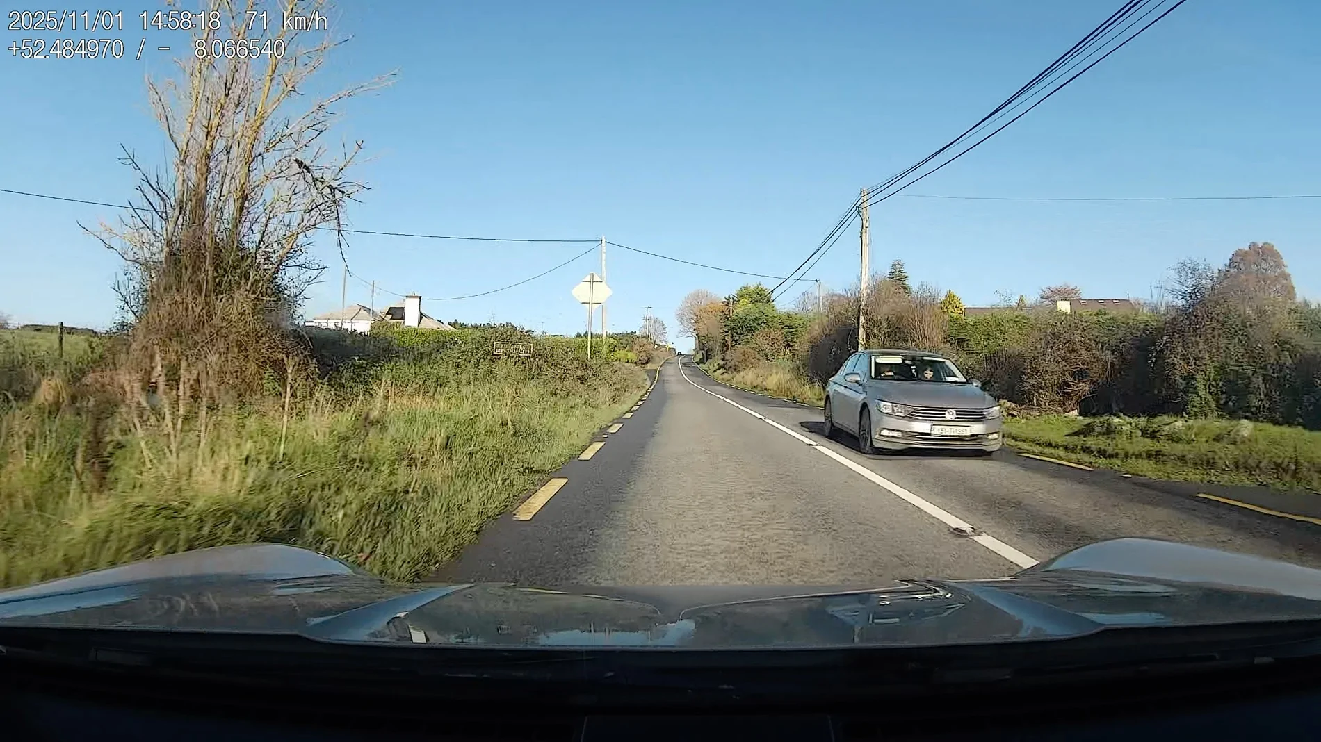 Porsche Taycan A short Porsche Dashcam review Blurry imag