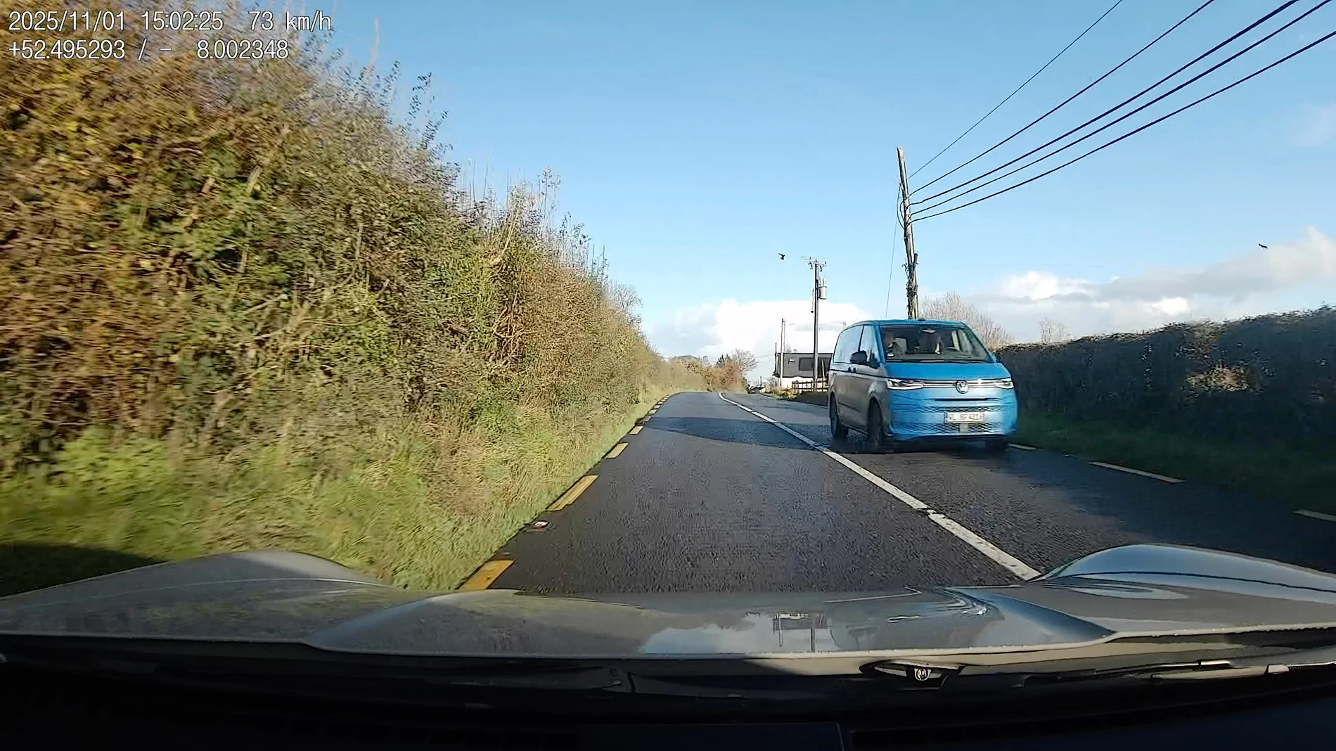 Porsche Taycan A short Porsche Dashcam review Blurry