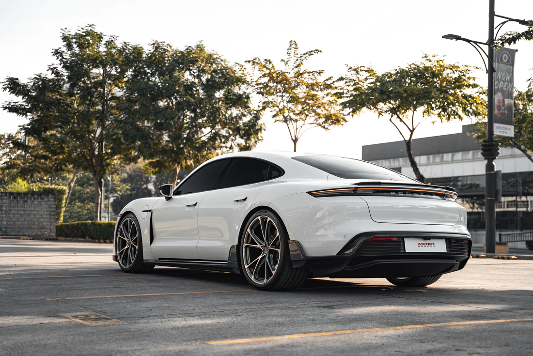 Porsche Taycan Help. Looking for a low profile rear lip trunk spoiler TECHART_9J1_