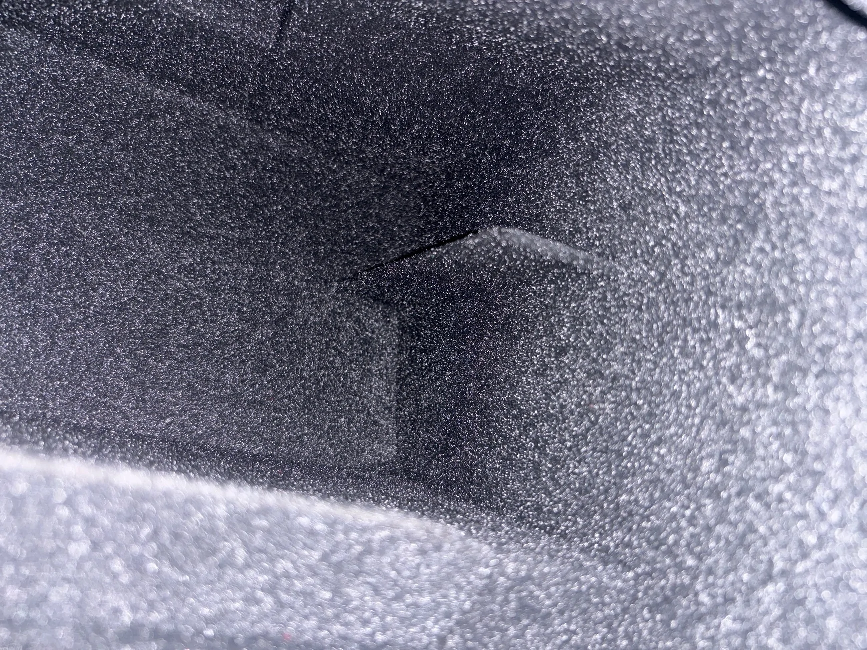Porsche Taycan Shelf ledges in the Taycan's glove compartment? What for? imag