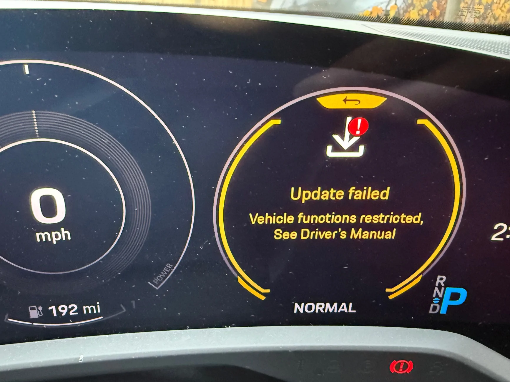 Porsche Taycan Update failed - Vehicle functions restricted IMG_3008