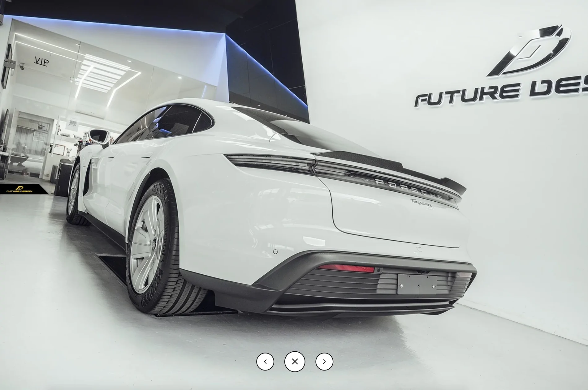 Porsche Taycan Help. Looking for a low profile rear lip trunk spoiler Screen Shot 2025-11-10 at 3.43.46 PM