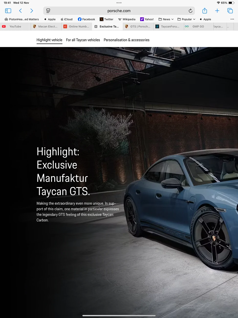 Porsche Taycan Mission E gen 2 wheels- carbon aero blades? IMG_0159
