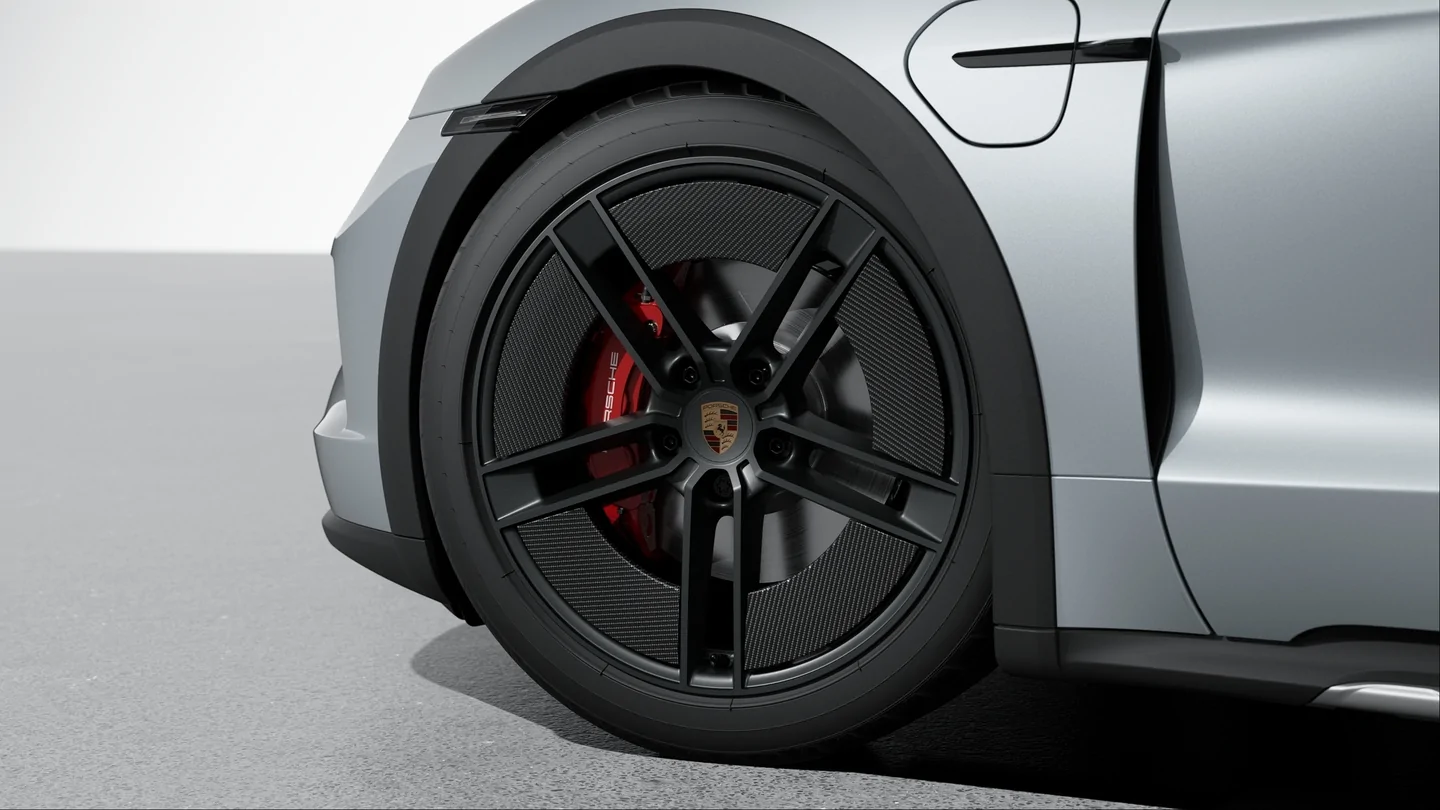 Porsche Taycan Different tire size for 21" wheel IMG_7571
