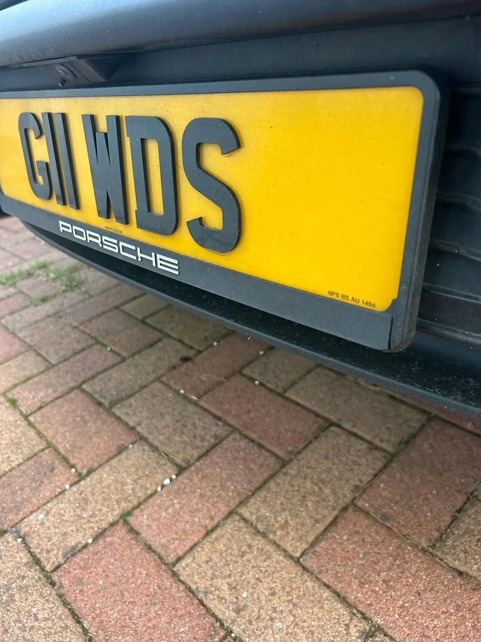 Porsche Taycan Short number plates, front and rear options? tempImageaOULdO