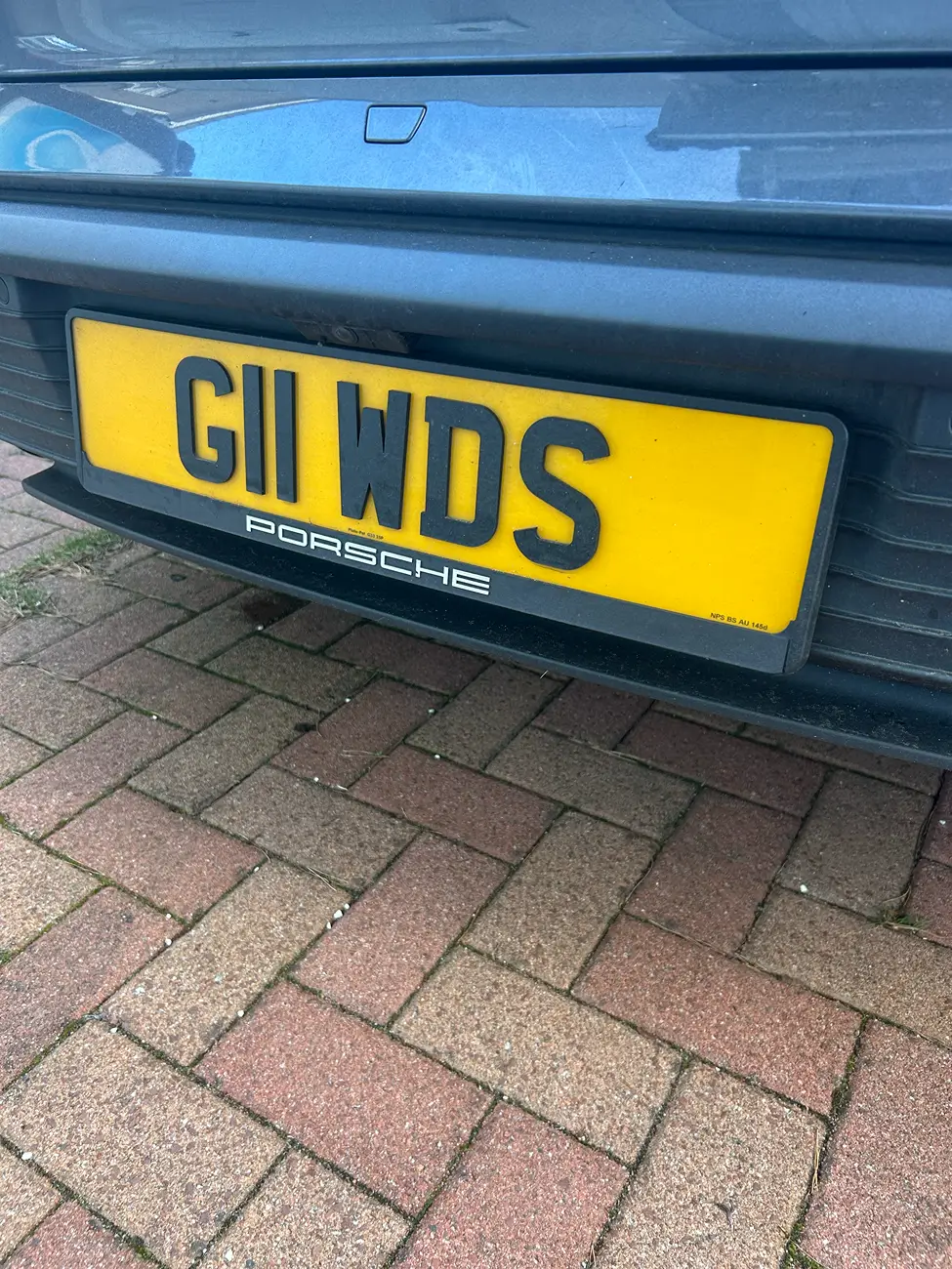Porsche Taycan Short number plates, front and rear options? tempImageXszQgh