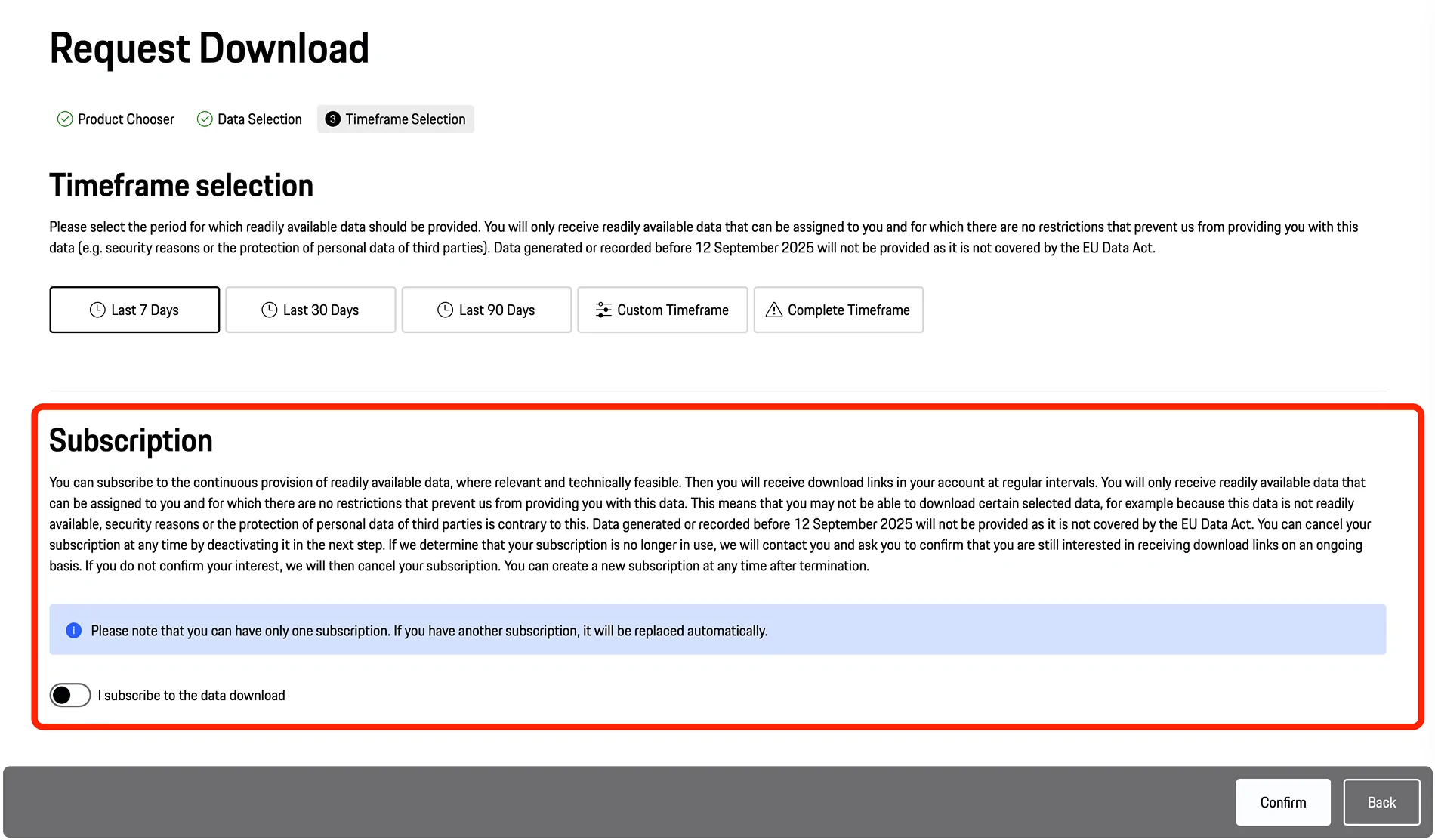 Porsche Taycan https://data.porsche.com/ Screenshot 2025-11-20 at 08.13.26