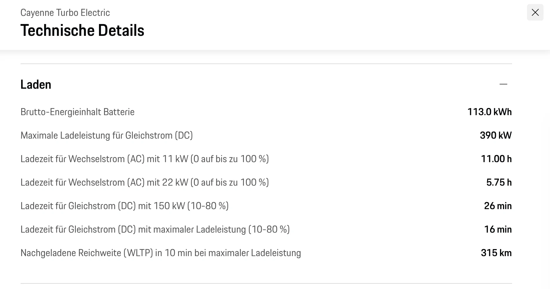 Porsche Taycan No 22kw Charging Ports Screenshot 2025-11-20 at 20.41.36