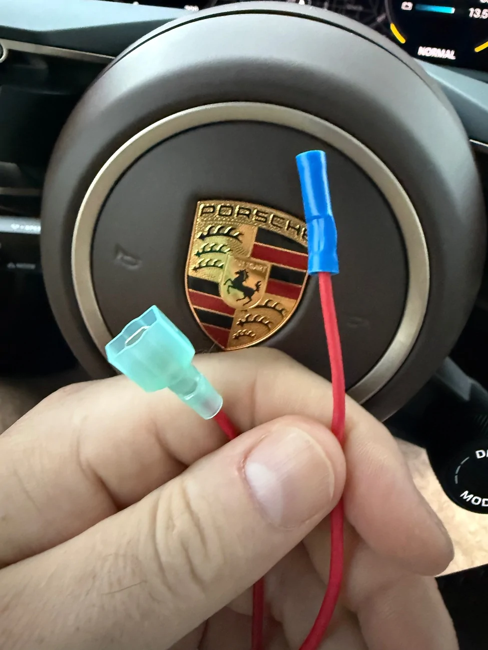Porsche Taycan Radar Detector - Hardwire Fuse Box IMG_5992