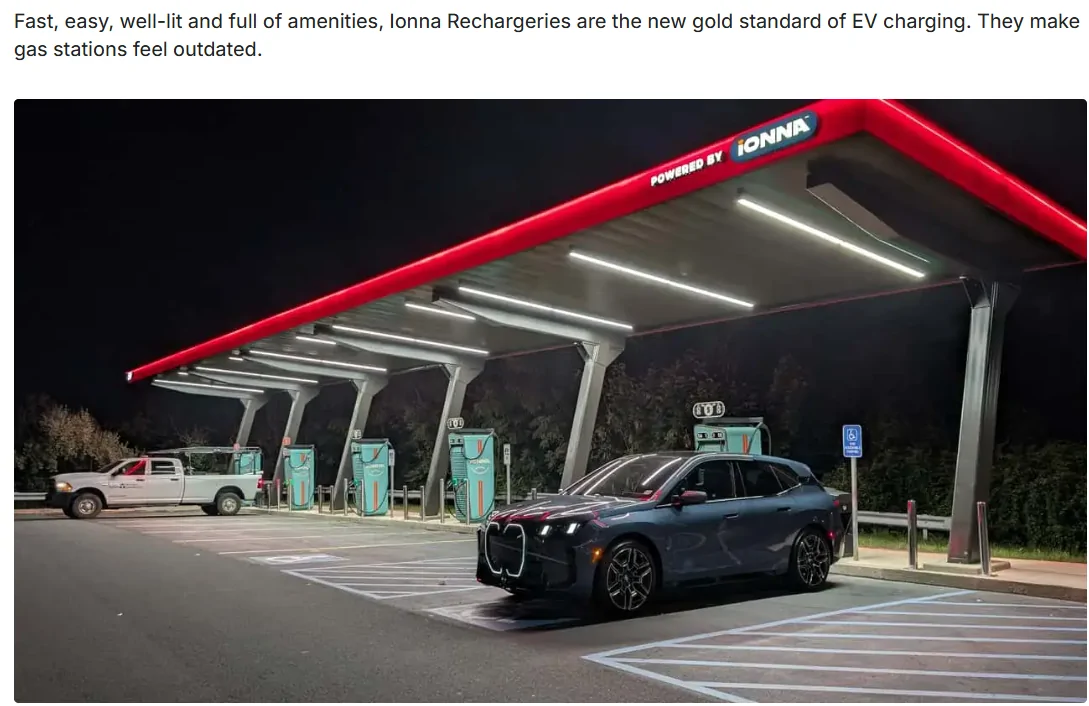 Porsche Taycan "I Charged The 2026 BMW iX At This Ionna Rechargery. It Was My Best Pit Stop Ever" - article 1763824296907-rj