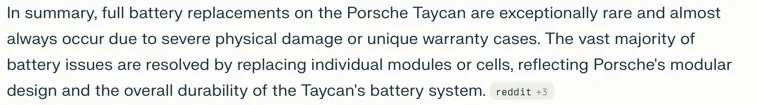 Porsche Taycan "The Facts Are In: You Shouldn't Worry About EV Battery Replacements" - articles 1763934127740-y8