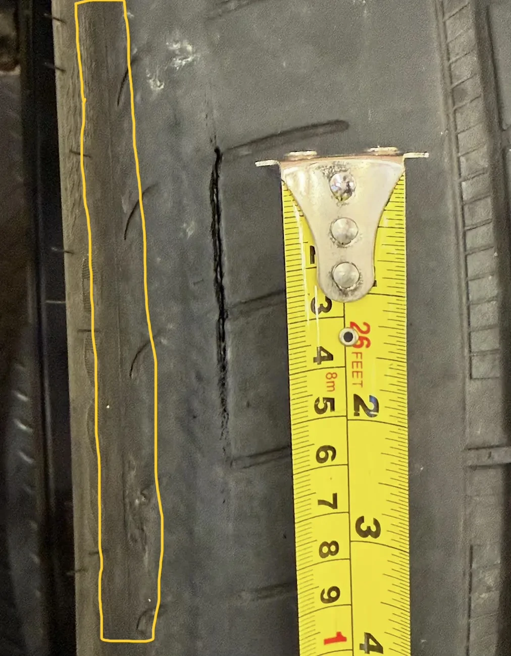 Porsche Taycan Tyres – never had this issue before on any car … IMG_8591