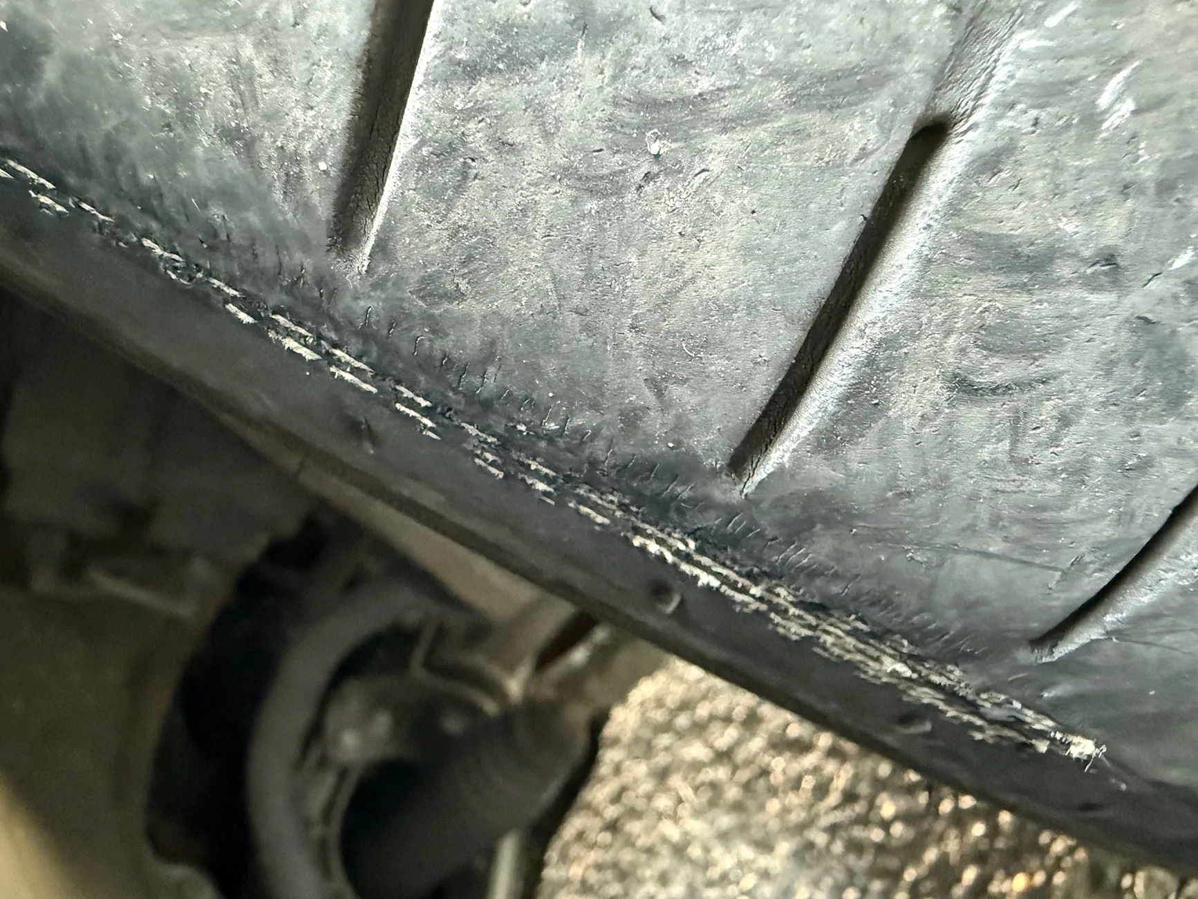 Porsche Taycan Tyres – never had this issue before on any car … IMG_7022