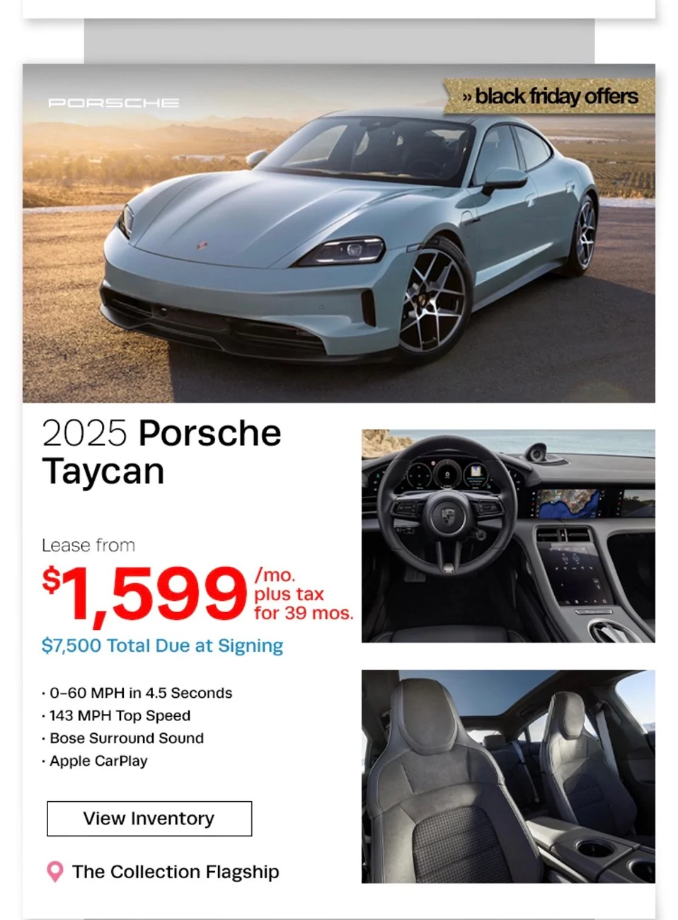 Porsche Taycan Taycan 4 CT - 4 year service price is … IMG_5912