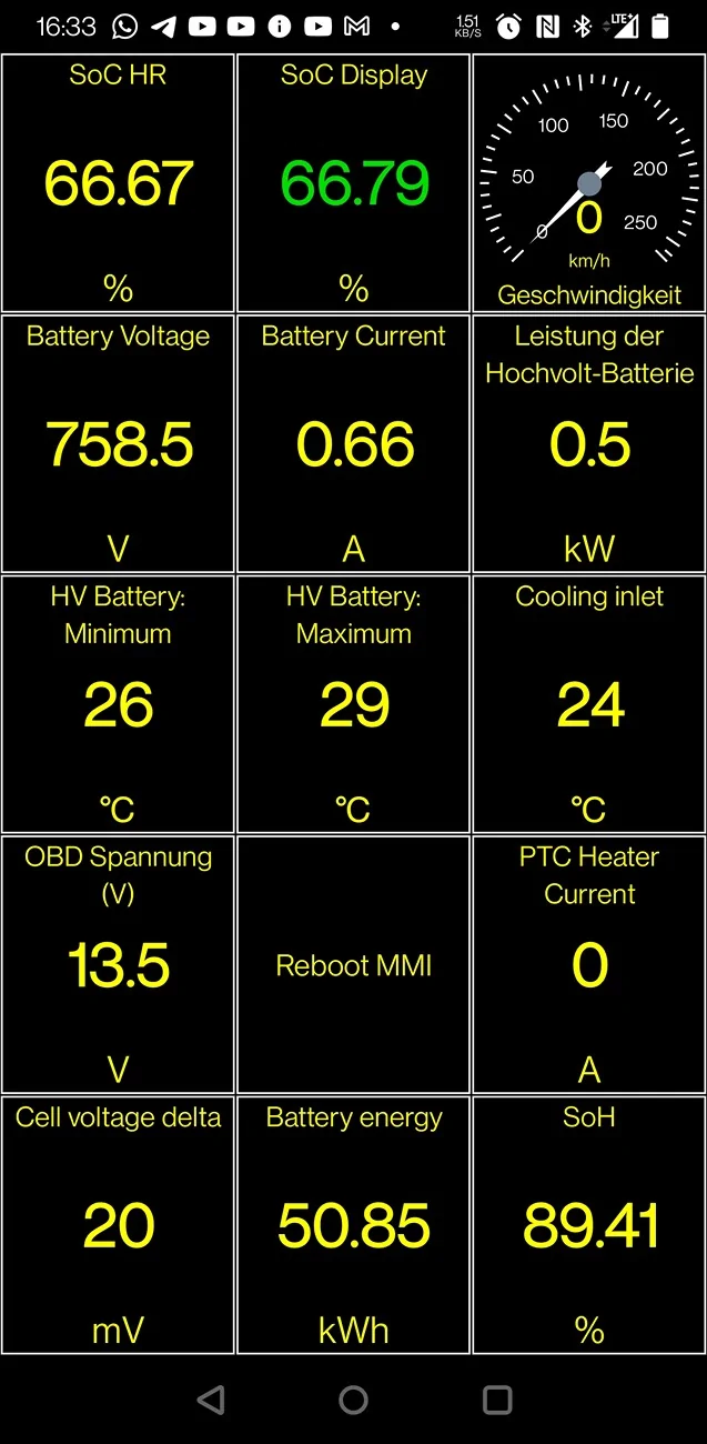 Porsche Taycan [FREE] tCAN-Pro - TAYCAN BATTERY DIAGNOSIS FOR THE COMMUNITY Screenshot_20251115-163321