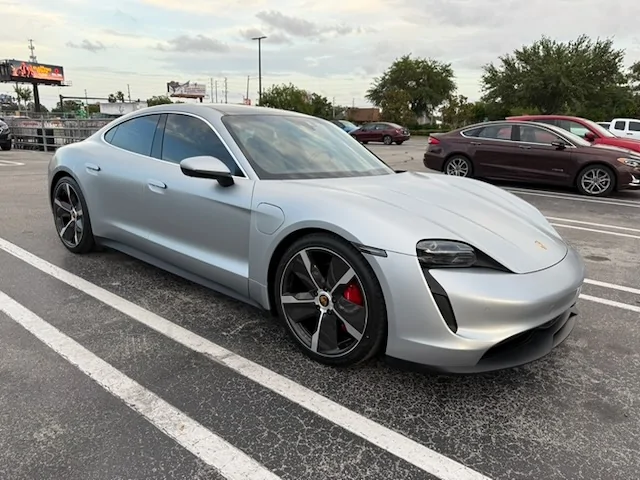Porsche Taycan Taycan w/ wrap -- photos request IMG_7327