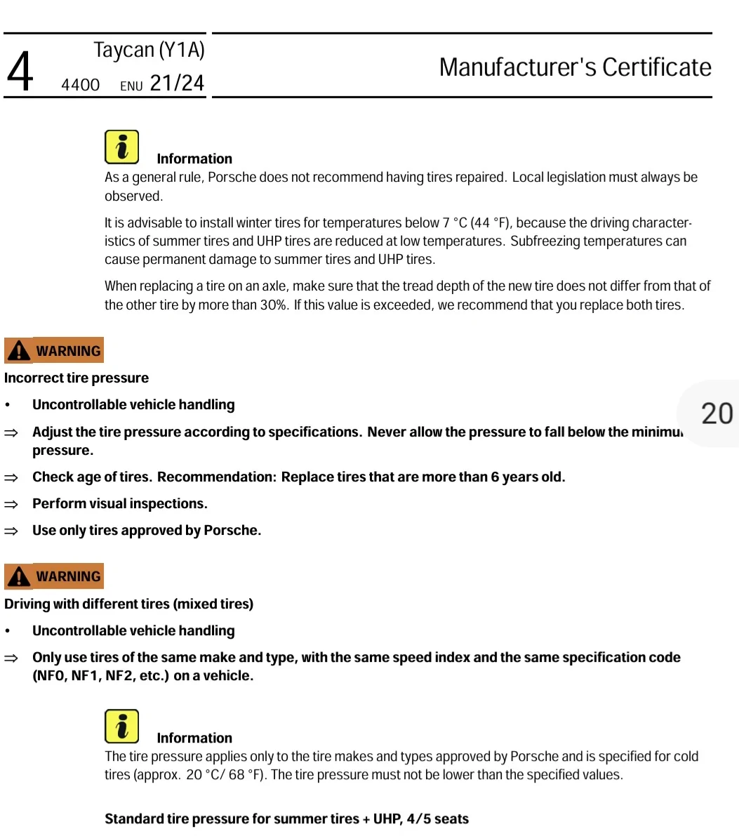 Porsche Taycan Tyre Enquiry Taycan J1.2 Screenshot_20251212_182548_Adobe Acrobat