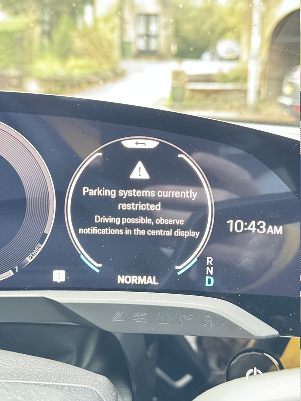 Porsche Taycan Rear parking sensor not working IMG-7330